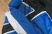 Moto kožená bunda Akito modrá obrázok 2